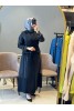 Abaya 3127-SİYAH