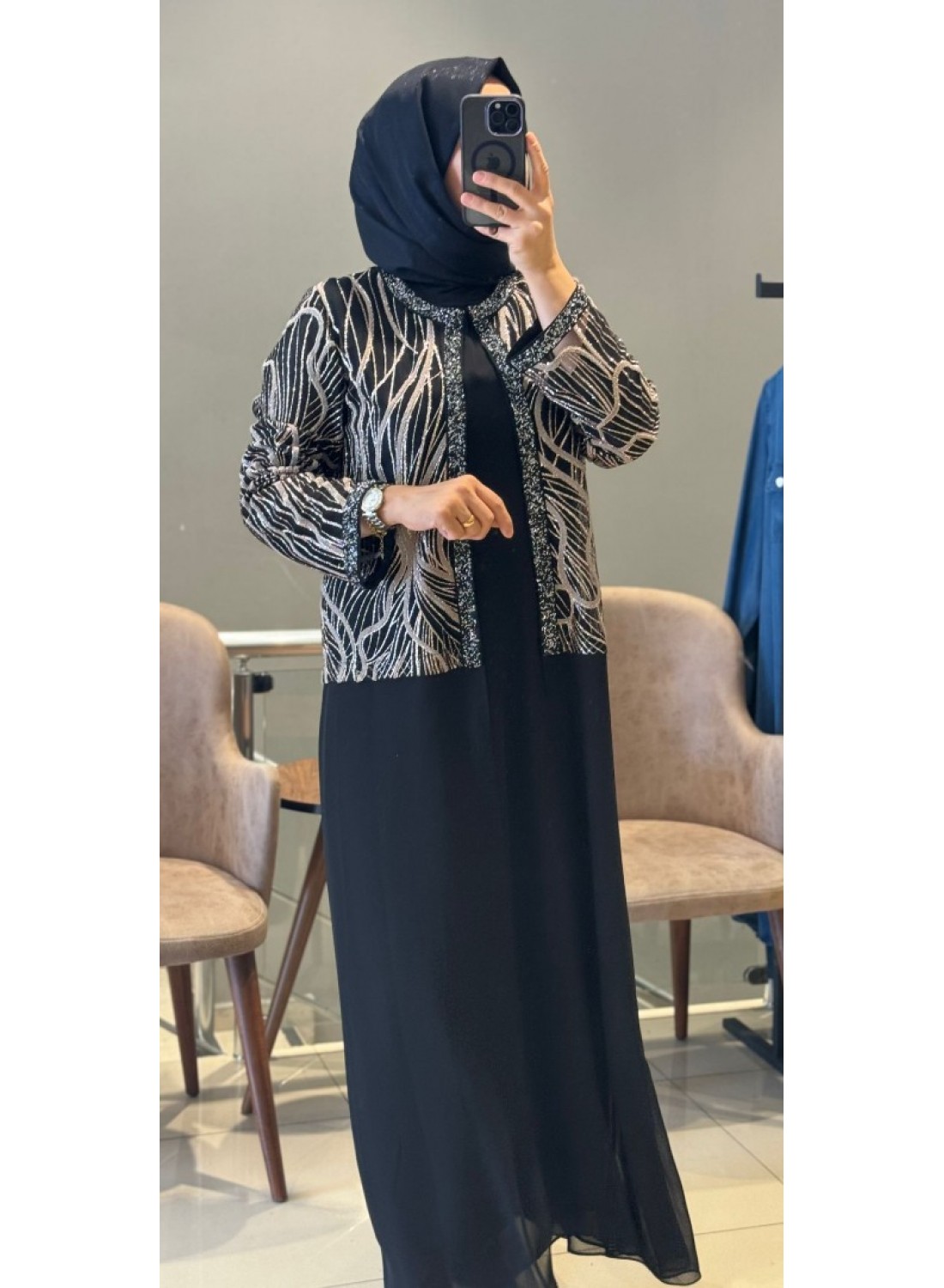 Abaya 7598