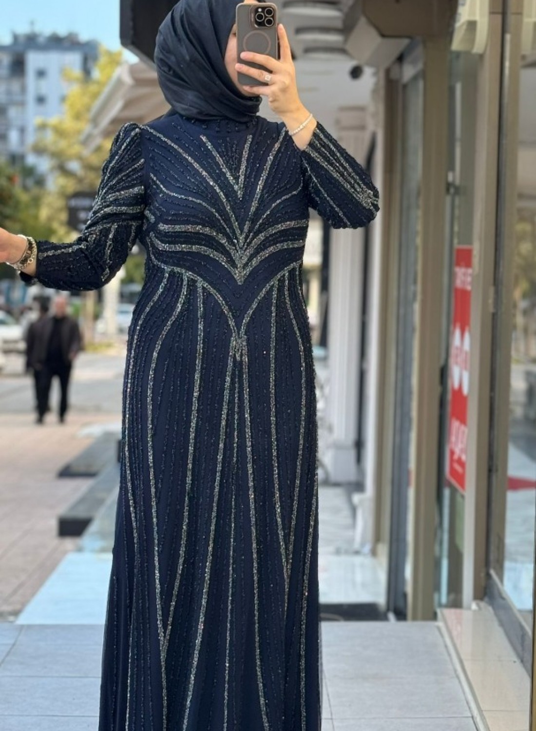 TASARIM ABİYE -LACİVERT