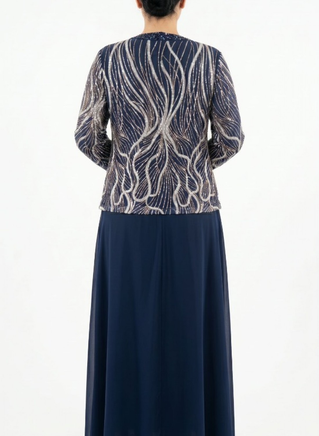LACİVERT ABAYA