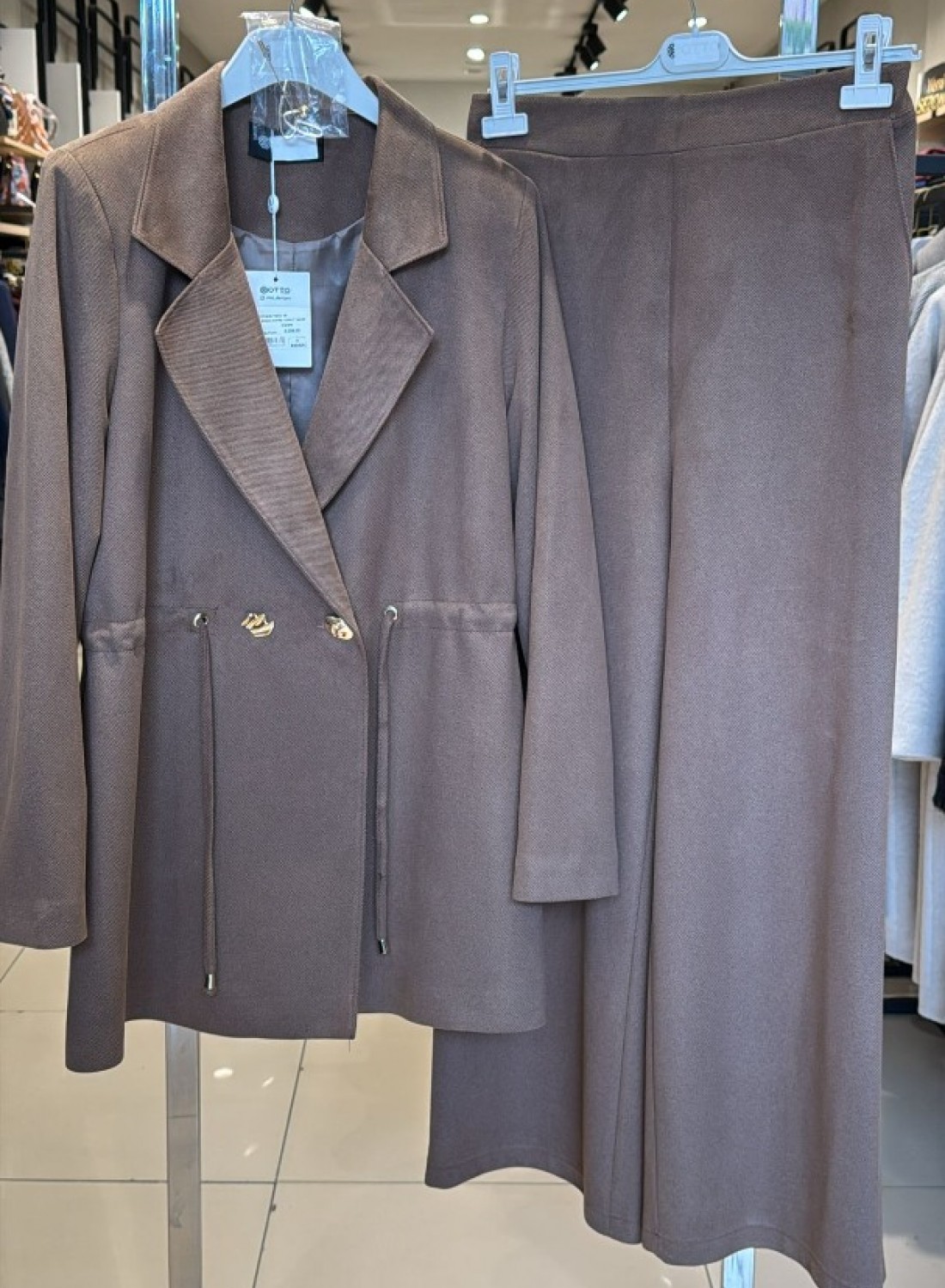 CEKET PANTOLON TAKIM-VİZON