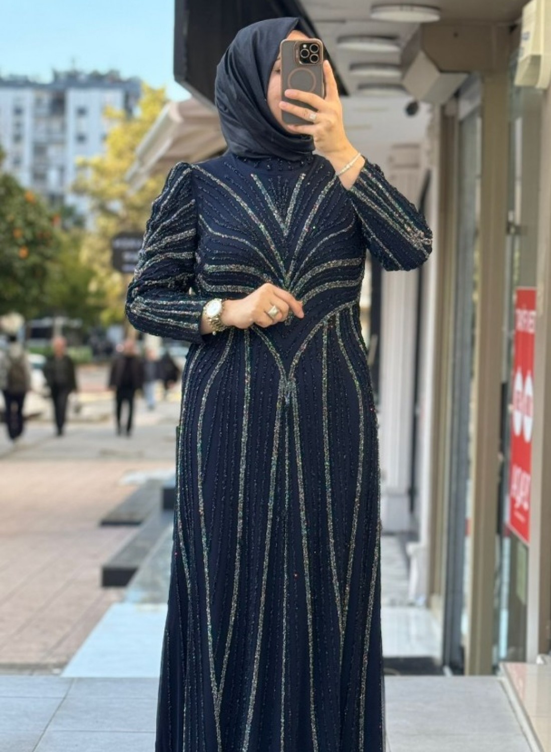 TASARIM ABİYE -LACİVERT