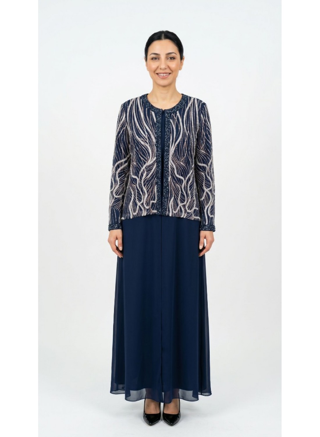 LACİVERT ABAYA