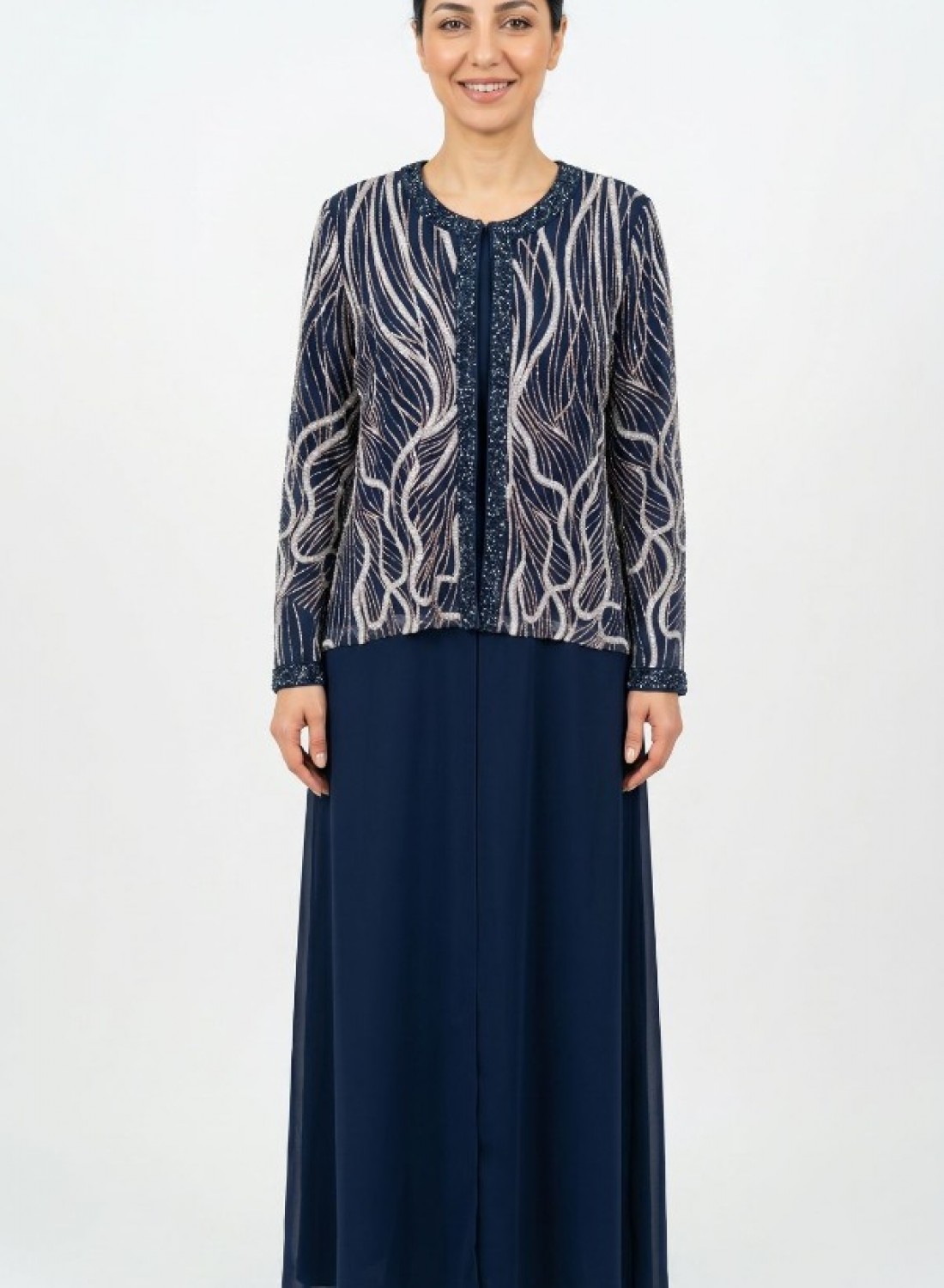 LACİVERT ABAYA