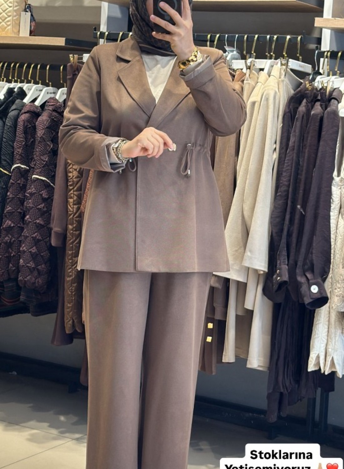 CEKET PANTOLON TAKIM-VİZON